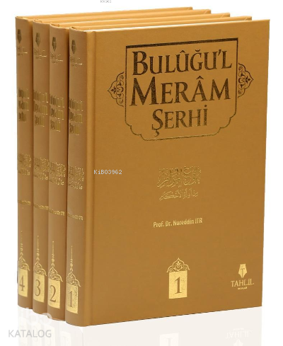 Buluğul Meram Şerhi (4 Cilt, Takım) - 1