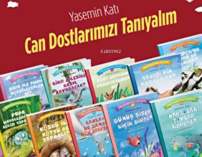 Can Dostlarımızı Tanıyalım (Set) 10 Kitap - 1