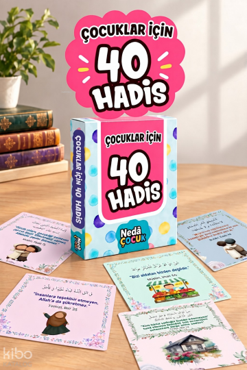 Çocuklar İçin 40 Hadis Kartı