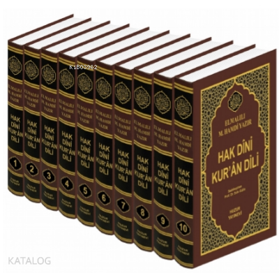 Hak Dini Kuran Dili – 10 Cilt / Büyük Boy