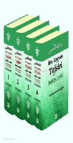 İbn Kayyim Tefsiri - Bedaiut Tefsir (4 Cilt Takım)