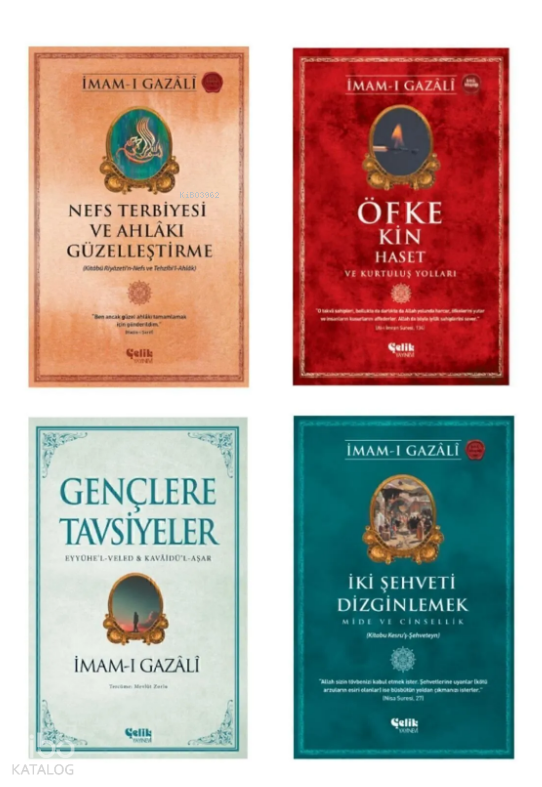 İmam Gazali Nefs Terbiyesi Seti (4 Kitap) - 1