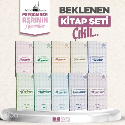 Peygamber Asrının Hanımları Kitap Seti 10 KİTAP
