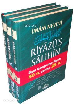 Riyazüs Salihin (3 Cilt Takım-Küçük Boy-Şamua-Ciltli)