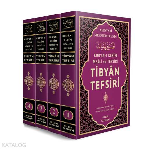 Tibyan Tefsiri Kuranı Kerim Meali ve Tefsiri - 4 Cilt